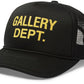 Gallery Dept. Logo Trucker Hat Black - Supra Sneakers