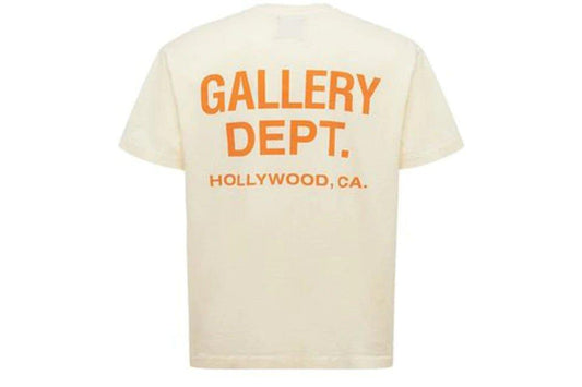 Gallery Dept. Souvenir T-Shirt Cream / Orange - Supra Sneakers