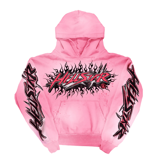 Hellstar Brainwashed Hoodie without Brain Pink - Supra Sneakers