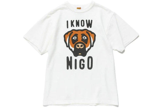 Human Made I Know Nigo Kaws T-Shirt White - Supra Sneakers