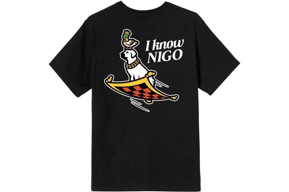 I Know Nigo Flying Carpet (Ny Pop Up) T-shirt Black - Supra Sneakers