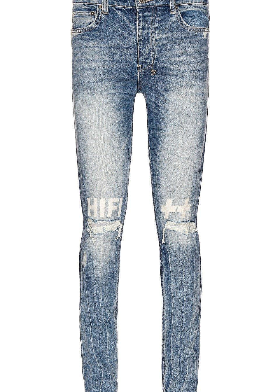 Ksubi Chitch Hi Fi Trashed Jeans - Supra Sneakers