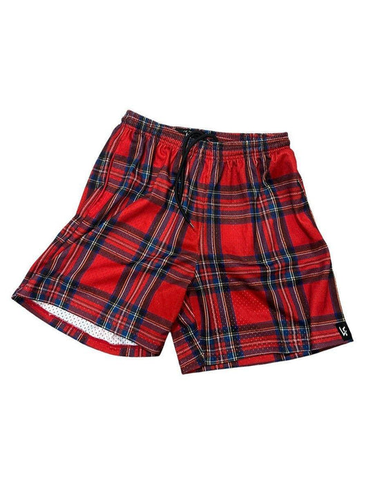 Lost Files Plaid Shorts 3 - Supra Sneakers