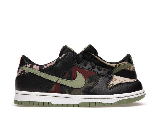 Nike Dunk Low Crazy Camo Black - Supra Sneakers