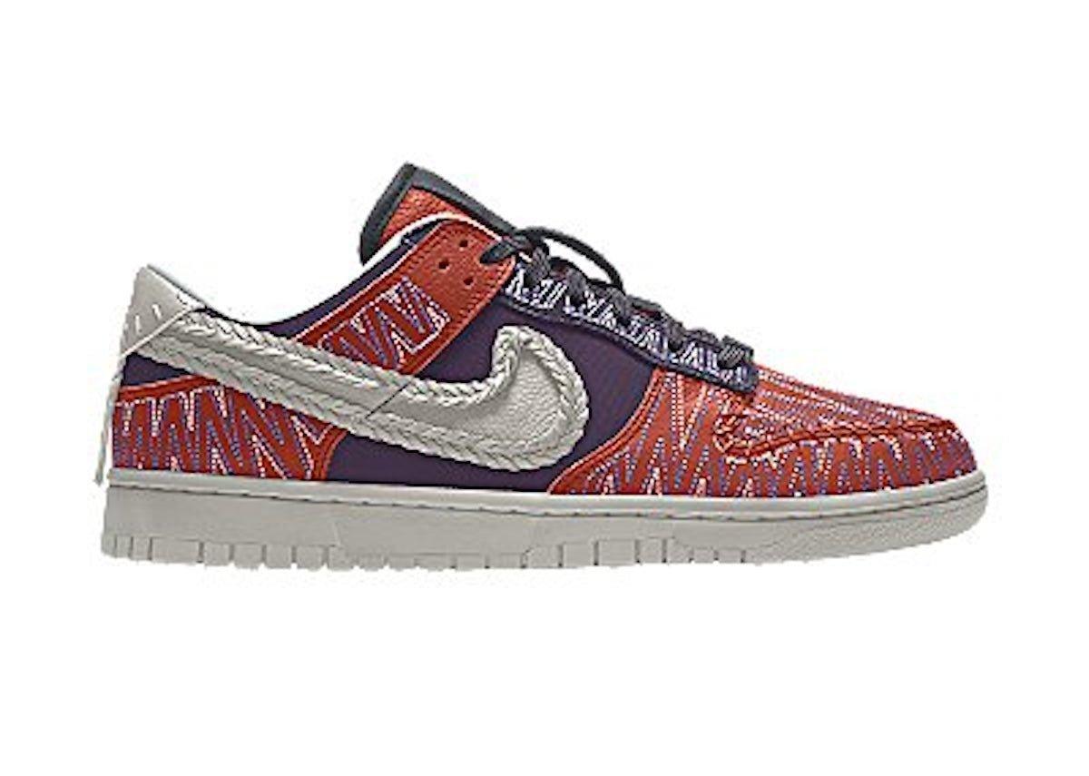 Nike Dunk Low ID N7 Lyle Thompson - Red Purple - Supra Sneakers