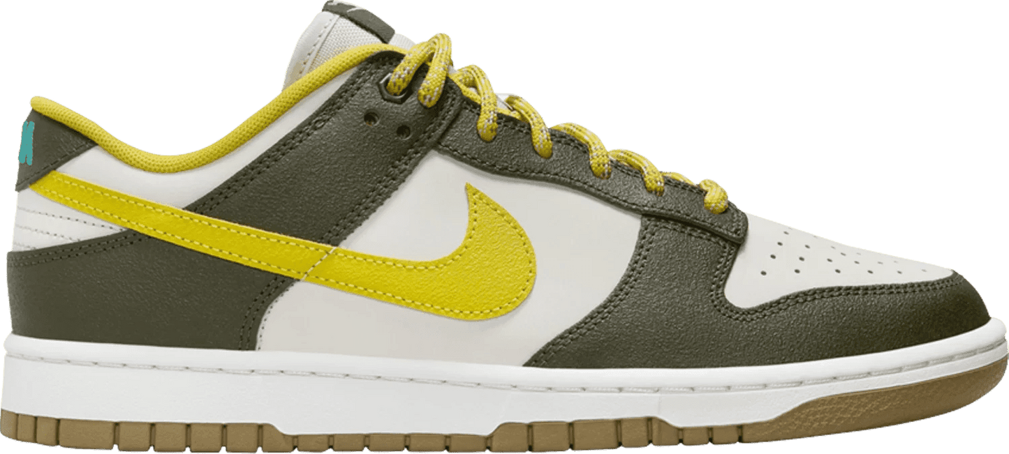 Nike Dunk Low Retro Premium Cargo Khaki Vivid Sulfur - Supra Sneakers