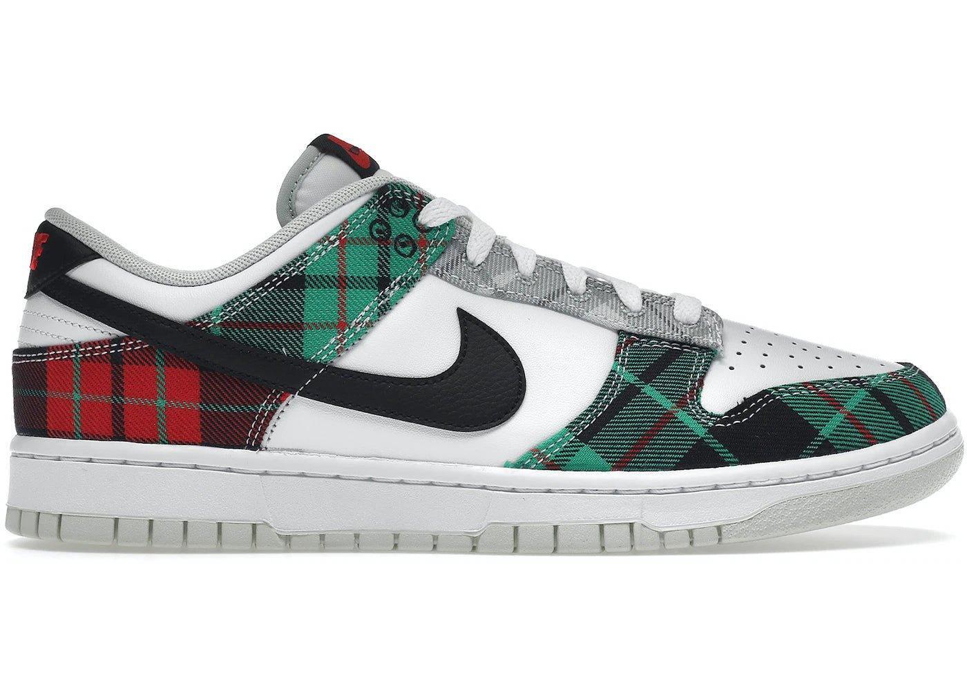 Nike Dunk Low Tartan Plaid - Supra Sneakers