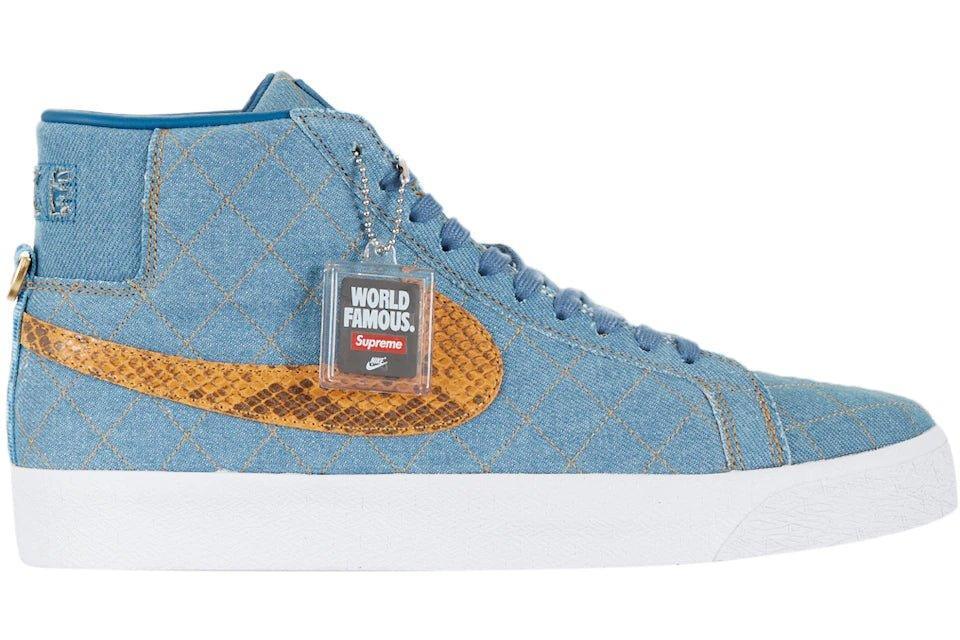 Nike SB Blazer Mid QS Supreme Denim - Supra Sneakers