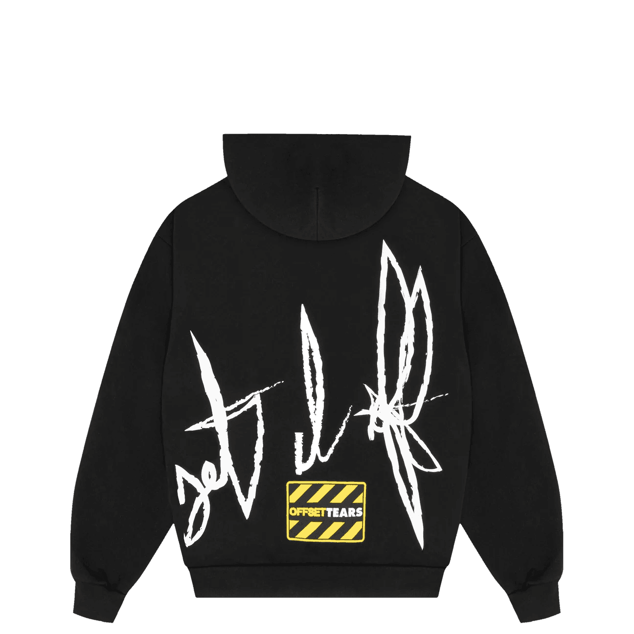 Offset Tears Small Logo Sweatshirt Black - Supra Sneakers