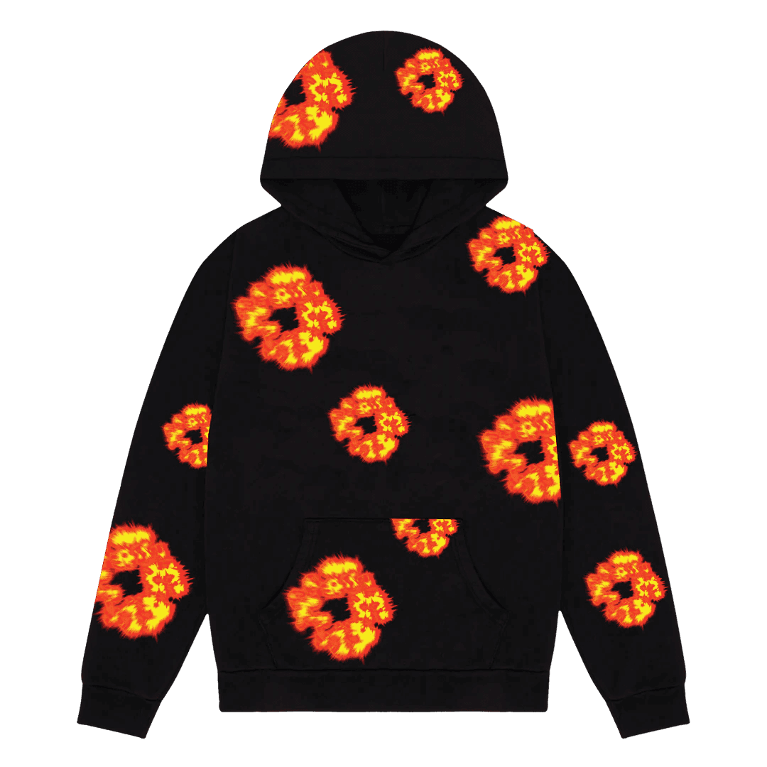 Offset Tears The Cotton Wreath Sweatshirt Black - Supra Sneakers