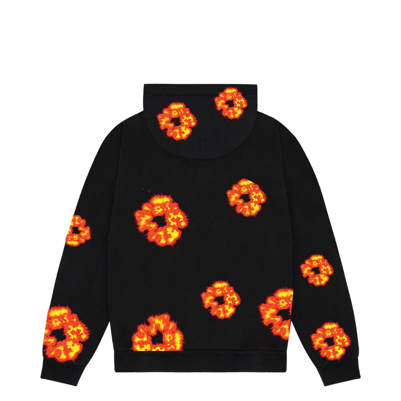 Offset Tears The Cotton Wreath Sweatshirt Black - Supra Sneakers