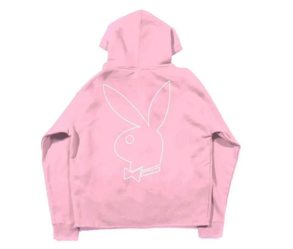 Revenge x Playboy Bunny Hoodie Pink (Gently Used) - Supra Sneakers