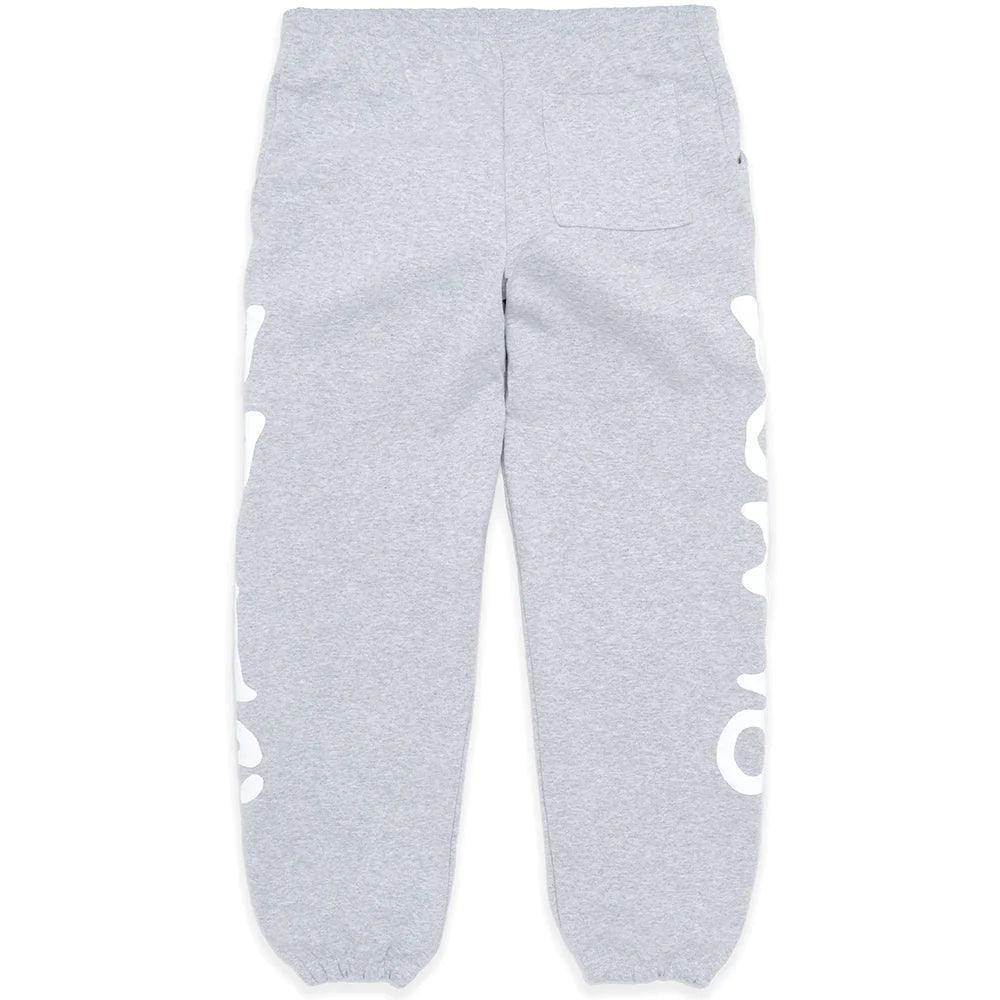 Sp5der Beluga Sweatpants Heather Grey - Supra Sneakers