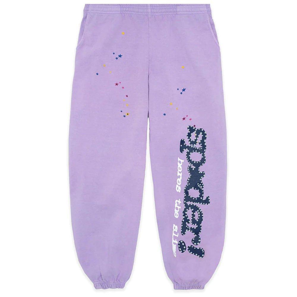 Sp5der Classic Sweatpant Acai Purple - Supra Sneakers