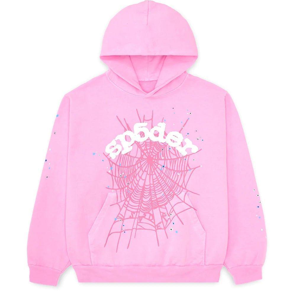 Sp5der OG Web Pink Hoodie - Supra Sneakers