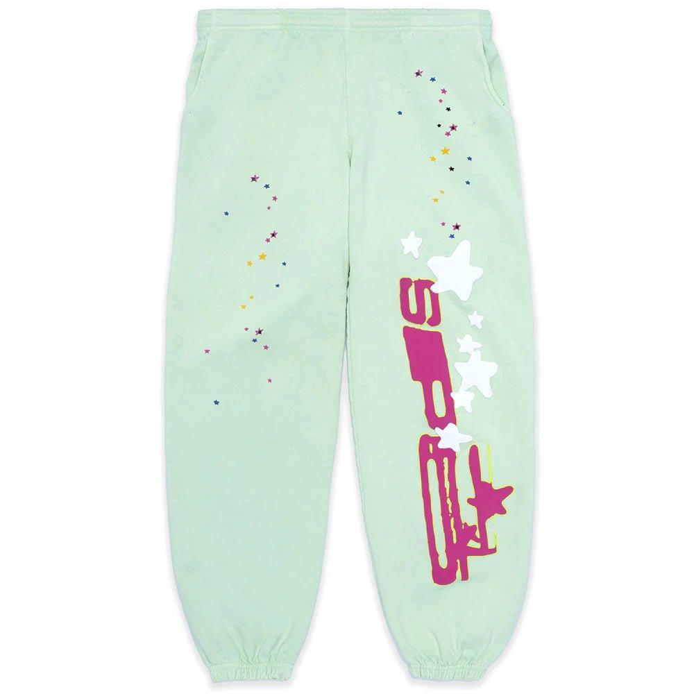 Sp5der SP5 Mint Sweatpants - Supra Sneakers