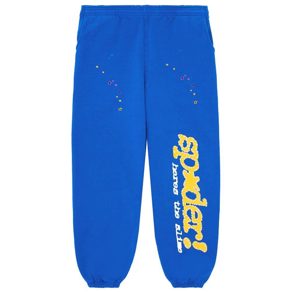 Sp5der TC Blue Sweatpants - Supra Sneakers