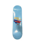 Supra Sneakers Landesstolz Skateboard Babyblau
