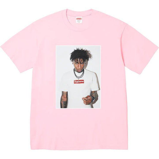 Supreme NBA Youngboy Photo Tee Light Pink - Supra Sneakers