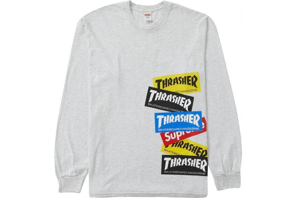 S Tee Ash Grey - Supra Sneakers