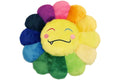 Takashi Murakami Peluche Emoji de Fleur 5 60CM Arc-en-ciel / Jaune