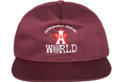 Travis Scott Astro Hat Burgundy - Supra Sneakers