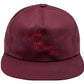 Travis Scott Astroworld Tour Wish You Were Here Hat Maroon - Supra Sneakers