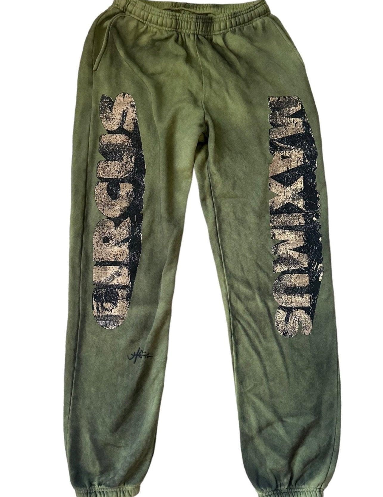 Travis Scott Utopia Circus Maximus Sweatpants - Supra Sneakers