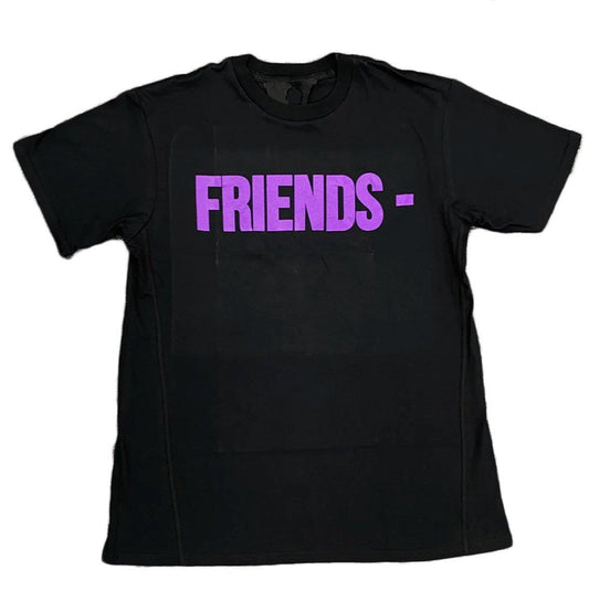 Vlone Friends T-Shirt Black Purple - Supra Sneakers