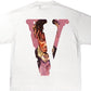 Vlone x Juice Wrld Legends Never Die T-Shirt White - Supra Sneakers