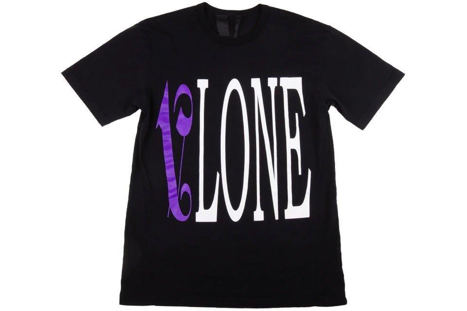 Vlone x Palm Angels T-Shirt - Black / Purple - Supra Sneakers