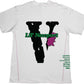 Vlone Yams Day Lil Newport T-shirt White - Supra Sneakers